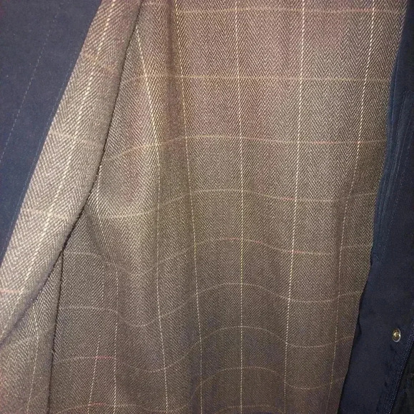 Gallery Petite Size PM Adjust Cinch Waist Removable Liner Black Jacket - Picture 6 of 12